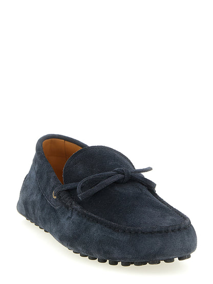 Tod's Gommino Loafers Moccasins for Men — Blue Suede