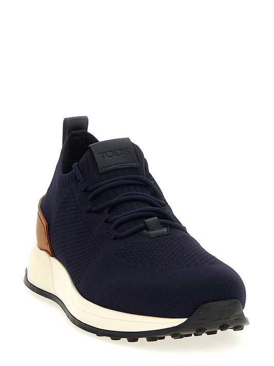 Tod's Socks Sneakers for Men – Blue Slip‑On Style