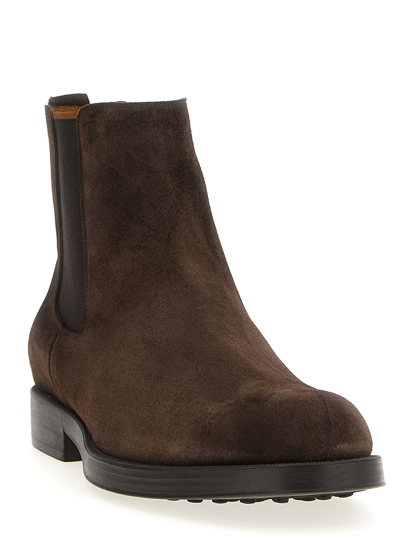 Tod's Chelsea Ankle Boots for Men – Suede Brown