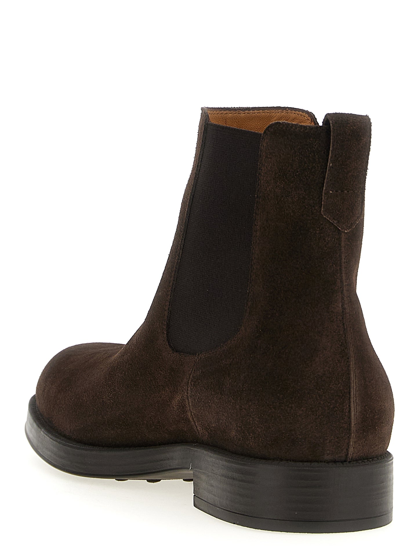 Tod's Chelsea Ankle Boots for Men – Suede Brown