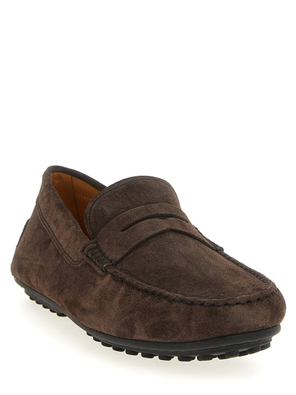 Tod's City Gommino Moccasins for Men — Suede Loafers