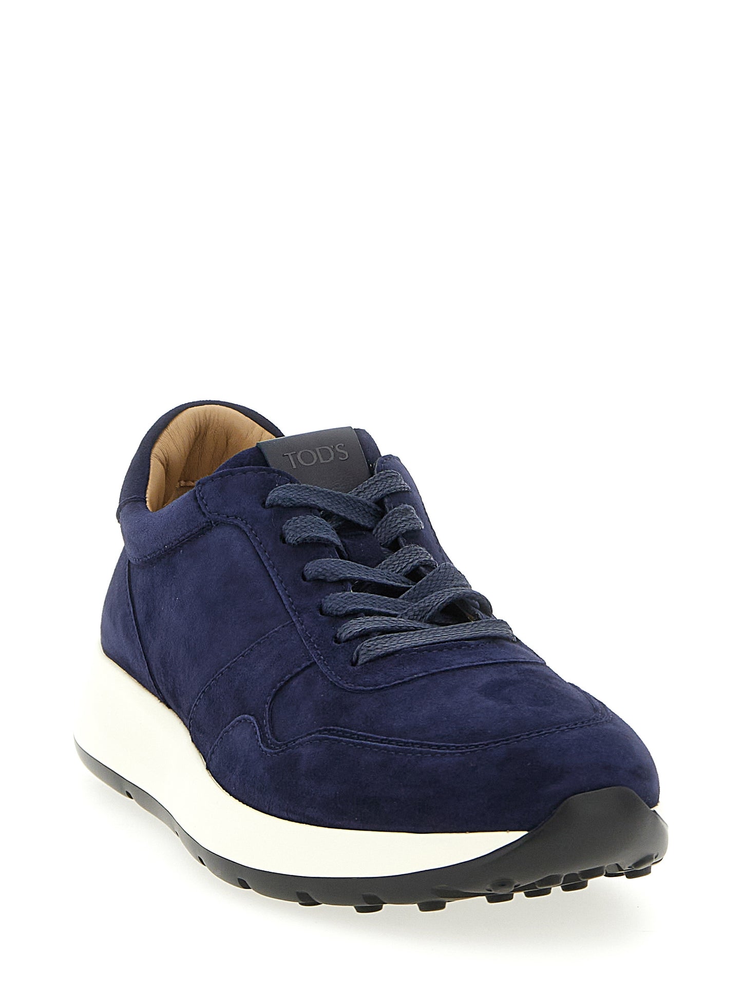 Tod's Red Dot Sneakers for Men – Blue Suede, From €420