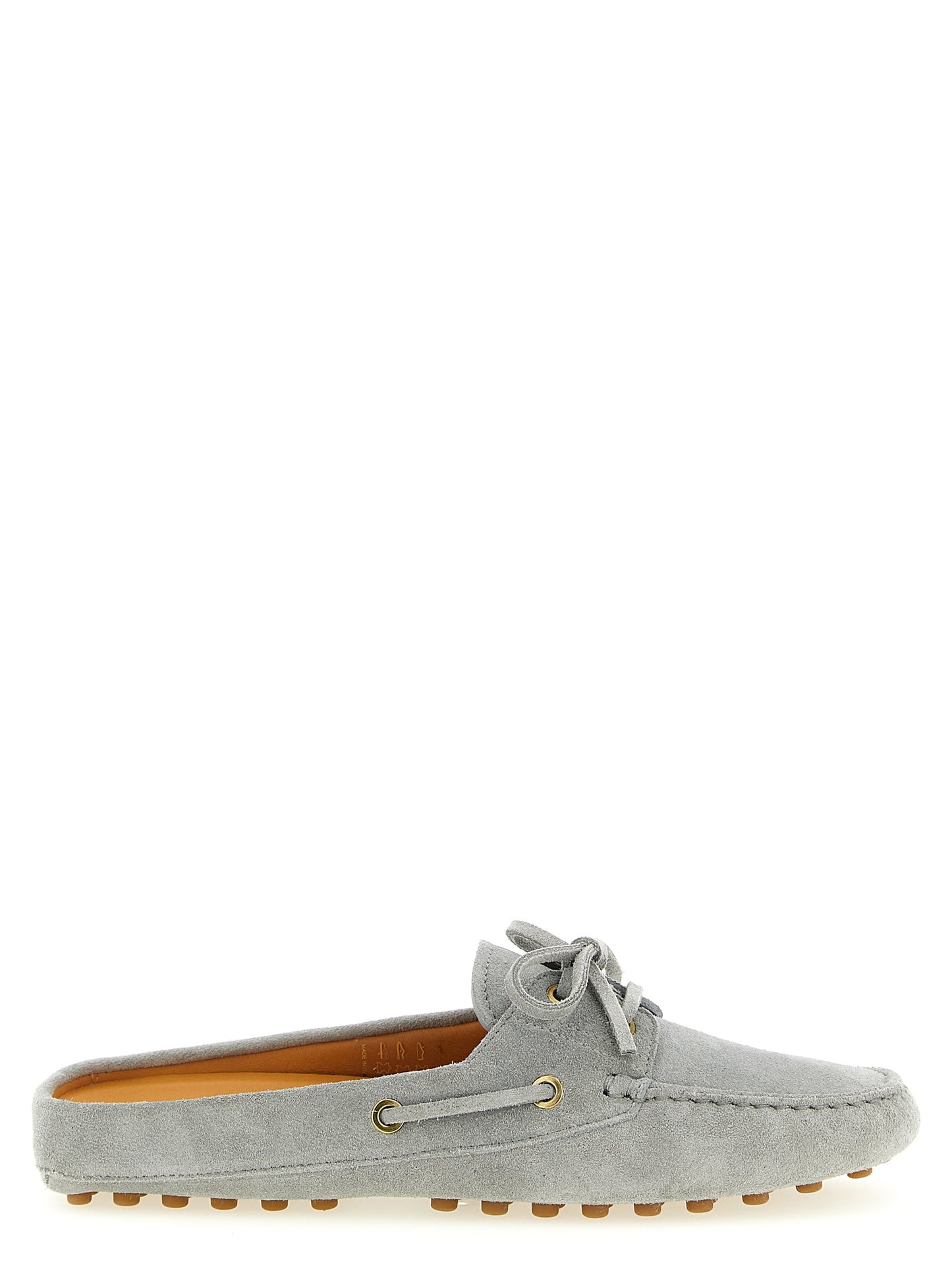 Tod's Gommino Sabots — Suede Flat Shoes for Women
