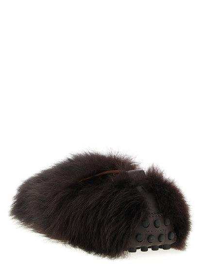 Tod's Gommino Loafers — Brown Moccasins for Women