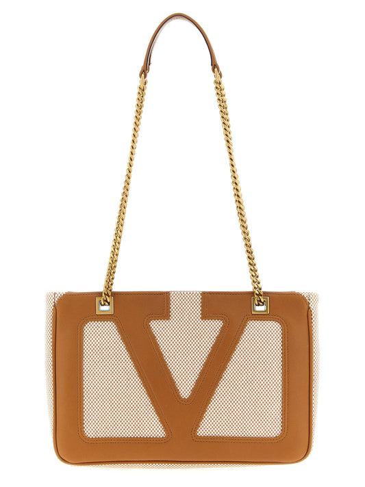 Valentino Garavani Viva Superstar Shoulder Bag — Brown, €950