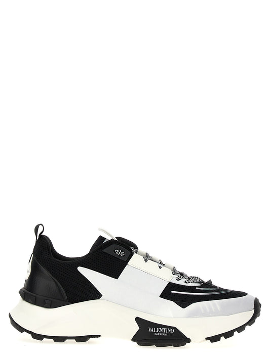 Valentino Garavani True Act Sneakers — White/Black