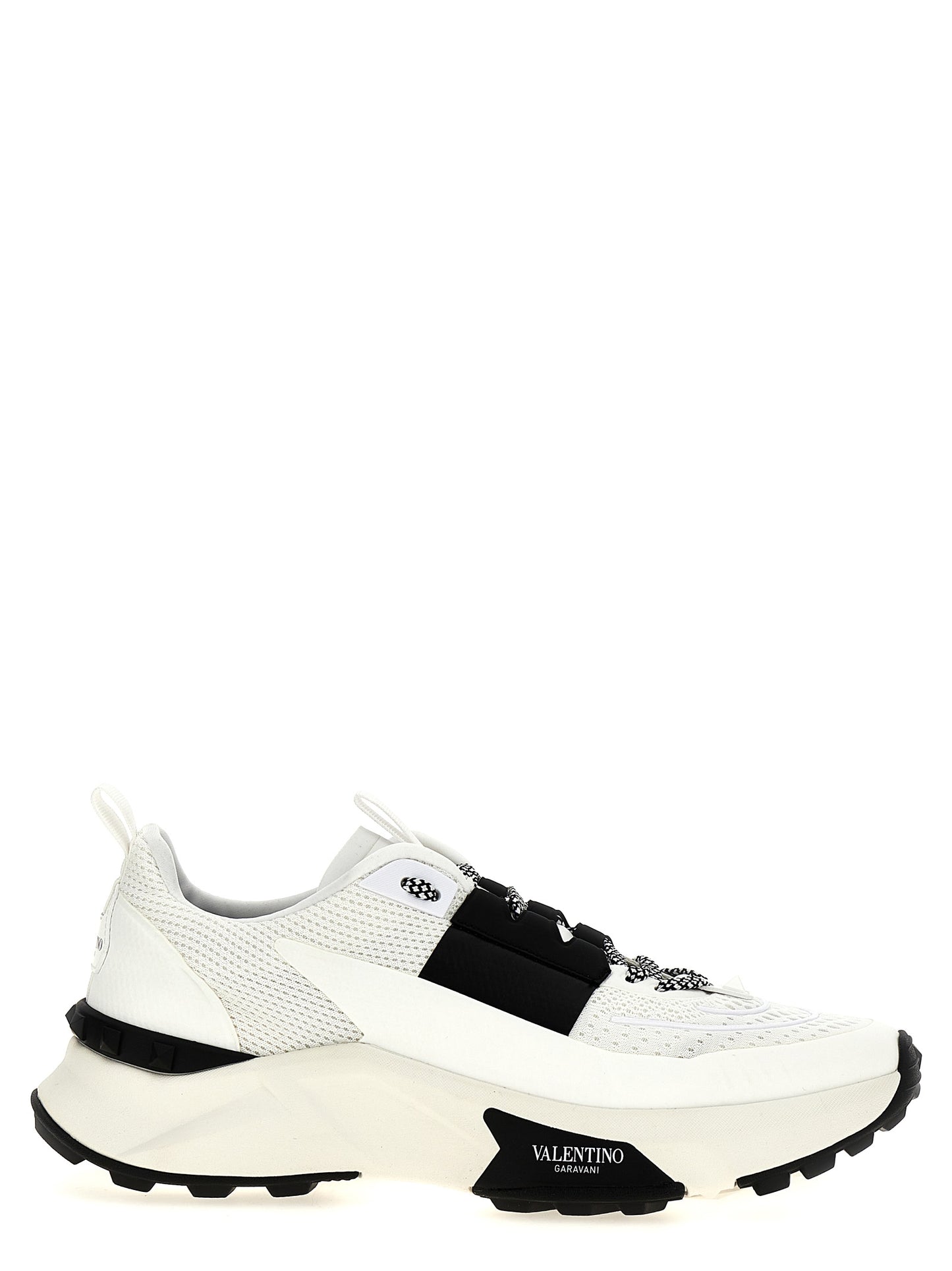 Valentino Garavani True Act Sneakers for Men — White/Black