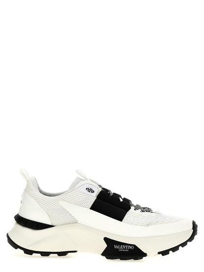 Valentino Garavani True Act Sneakers for Men — White/Black