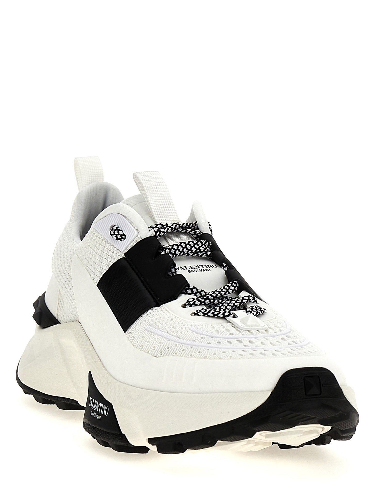 Valentino Garavani True Act Sneakers for Men — White/Black