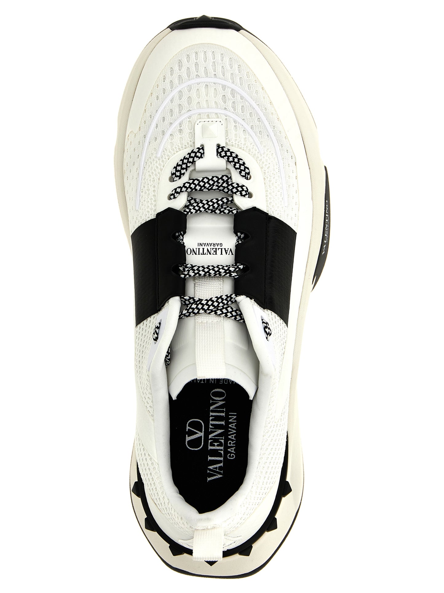 Valentino Garavani True Act Sneakers for Men — White/Black