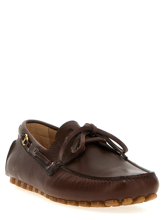 Valentino Garavani Driver Fastaway Loafers — Moccasins
