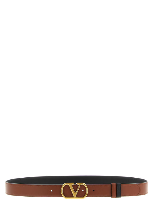 Valentino Garavani Vlogo Reversible Belt — Men's 3cm