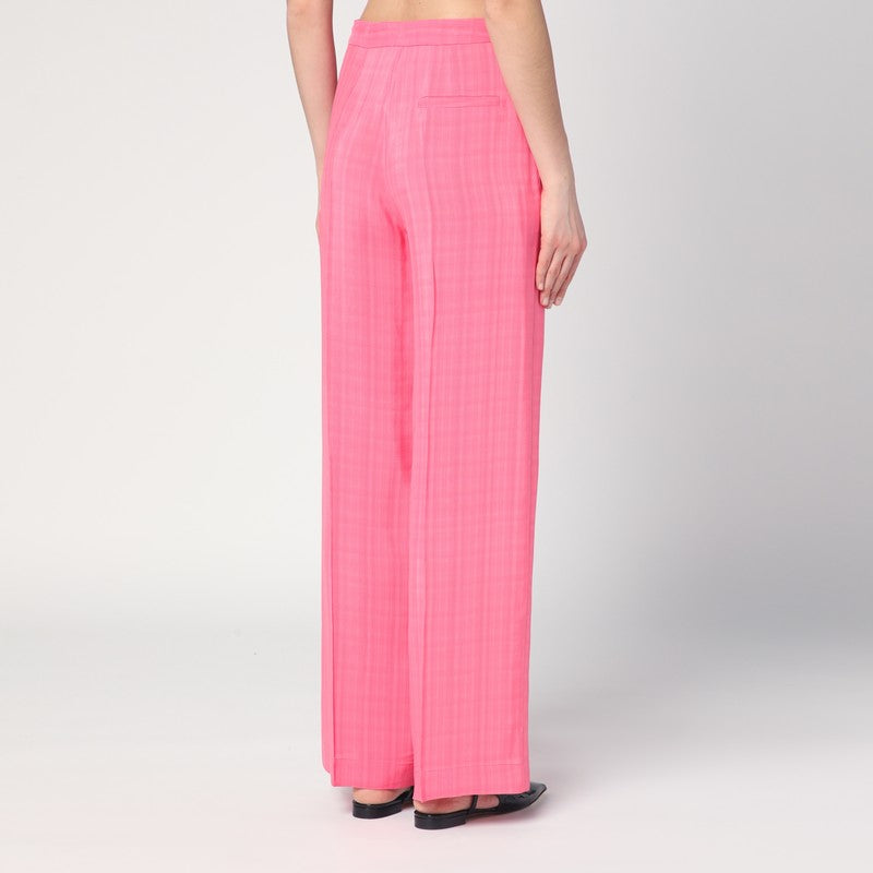 Pantalones Marlee Semicouture en viscosa rosa