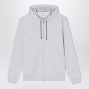 Brunello Cucinelli Light grey sweatshirt in cotton blend