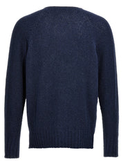 Ma'ry'ya V-neck Sweater — Knitwear for Men, Blue