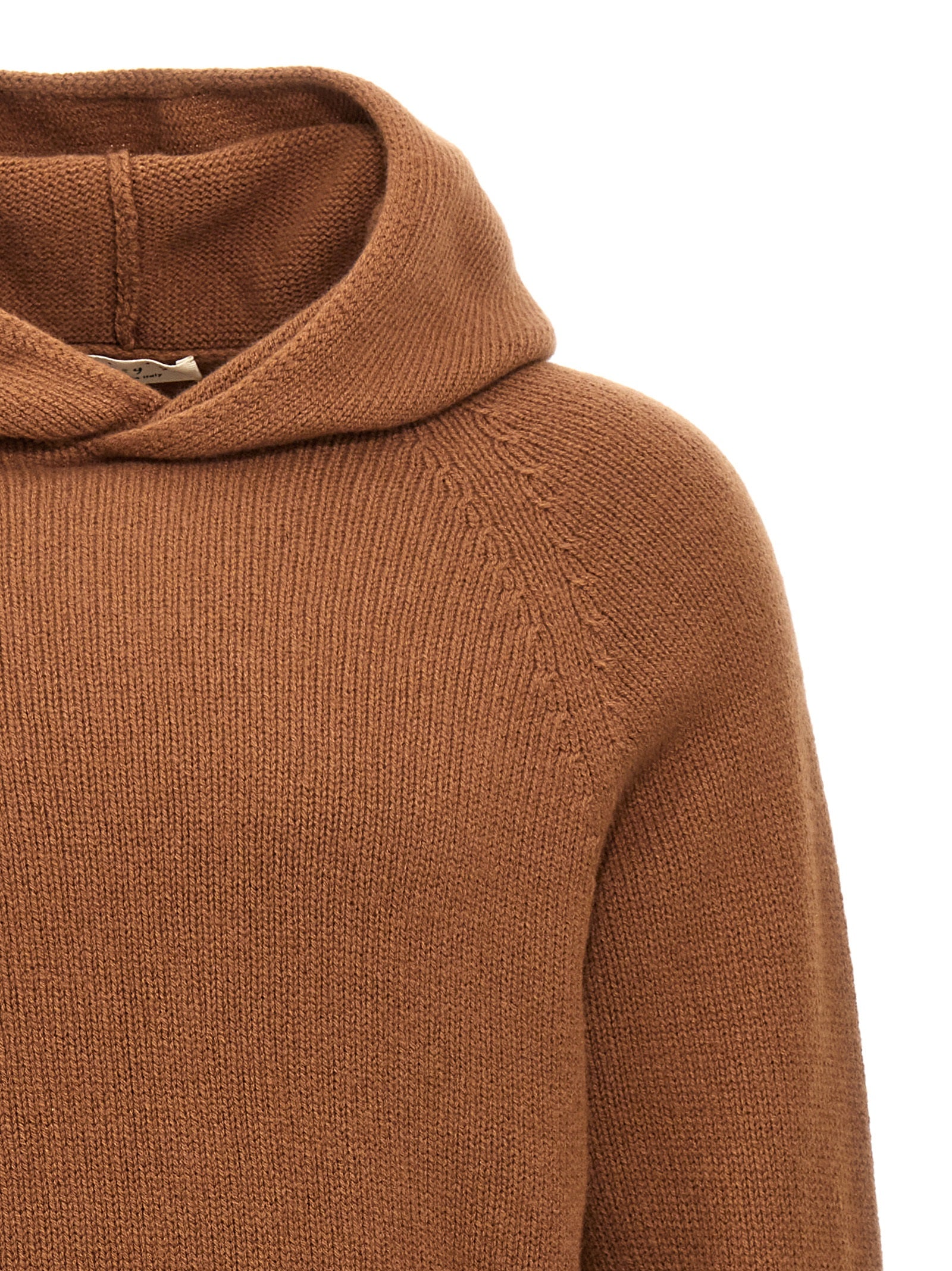 Ma'ry'ya Wool Hooded Sweater — Men's Knitwear