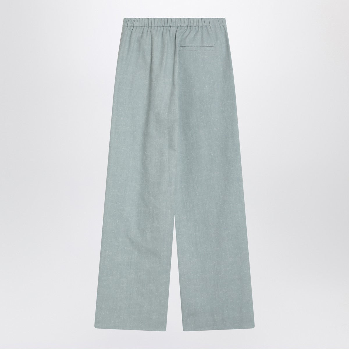 LouLou De Saison Gray Fog Cotton-Blend Pants