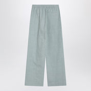 LouLou De Saison Gray Fog Cotton-Blend Pants