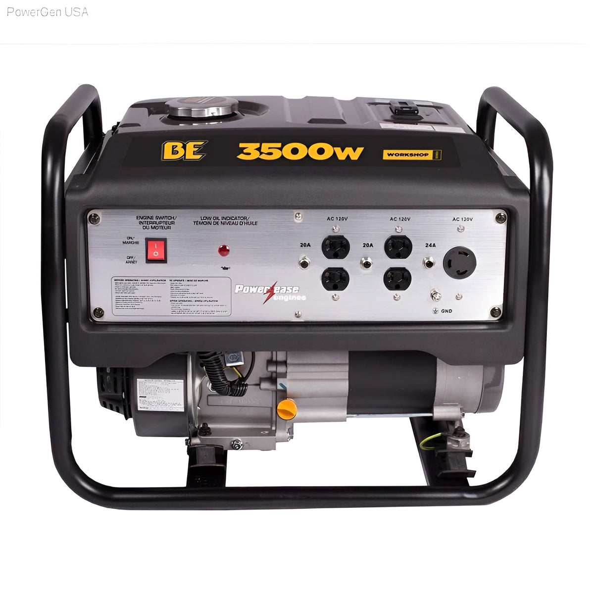 BE Power Equipment 3500 Watt Generator - PowerGen USA - BE3500PS