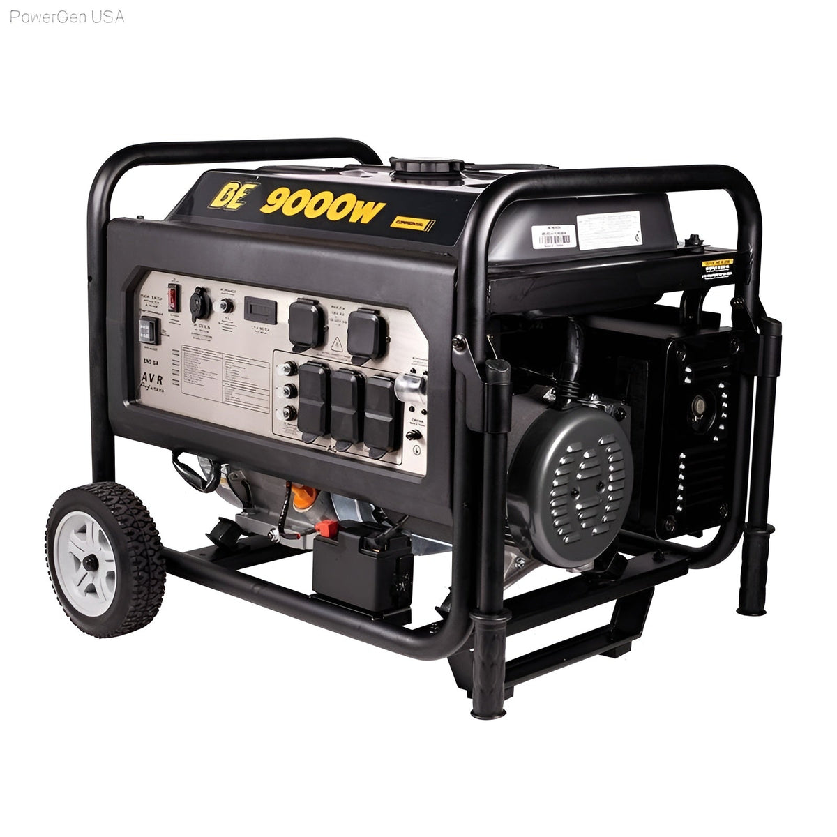 BE Power Equipment 9000 Watt Electric Start Generator - PowerGen USA - BE-9000ER