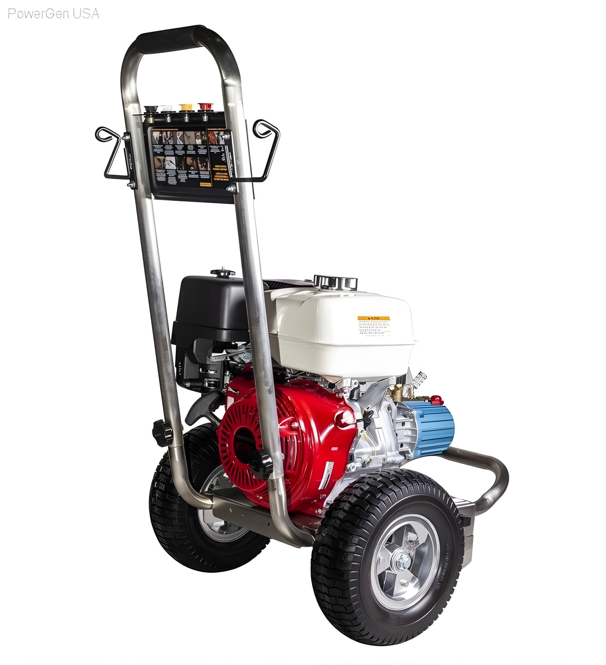 BE Power 4200 PSI  3.9 GPM Gas Pressure Washer with Honda GX390 Engine and CAT Triplex Pump - PowerGen USA - B4213HSJ