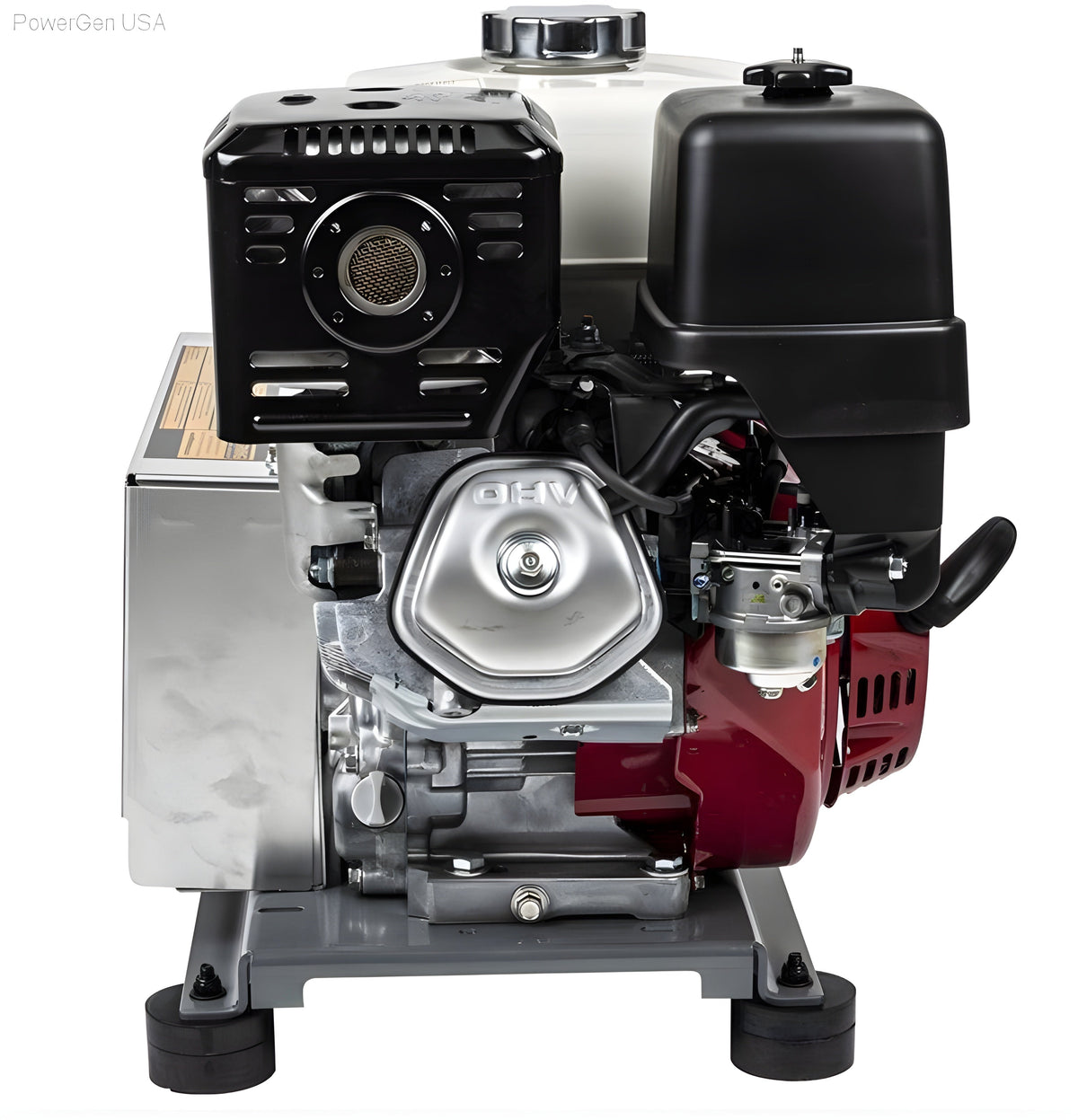 BE Power Equipment 4000 PSI 4.0 GPM Gas Pressure Washer with Honda GX390 Engine and General Triplex Pump - PowerGen USA - B4013HTBG