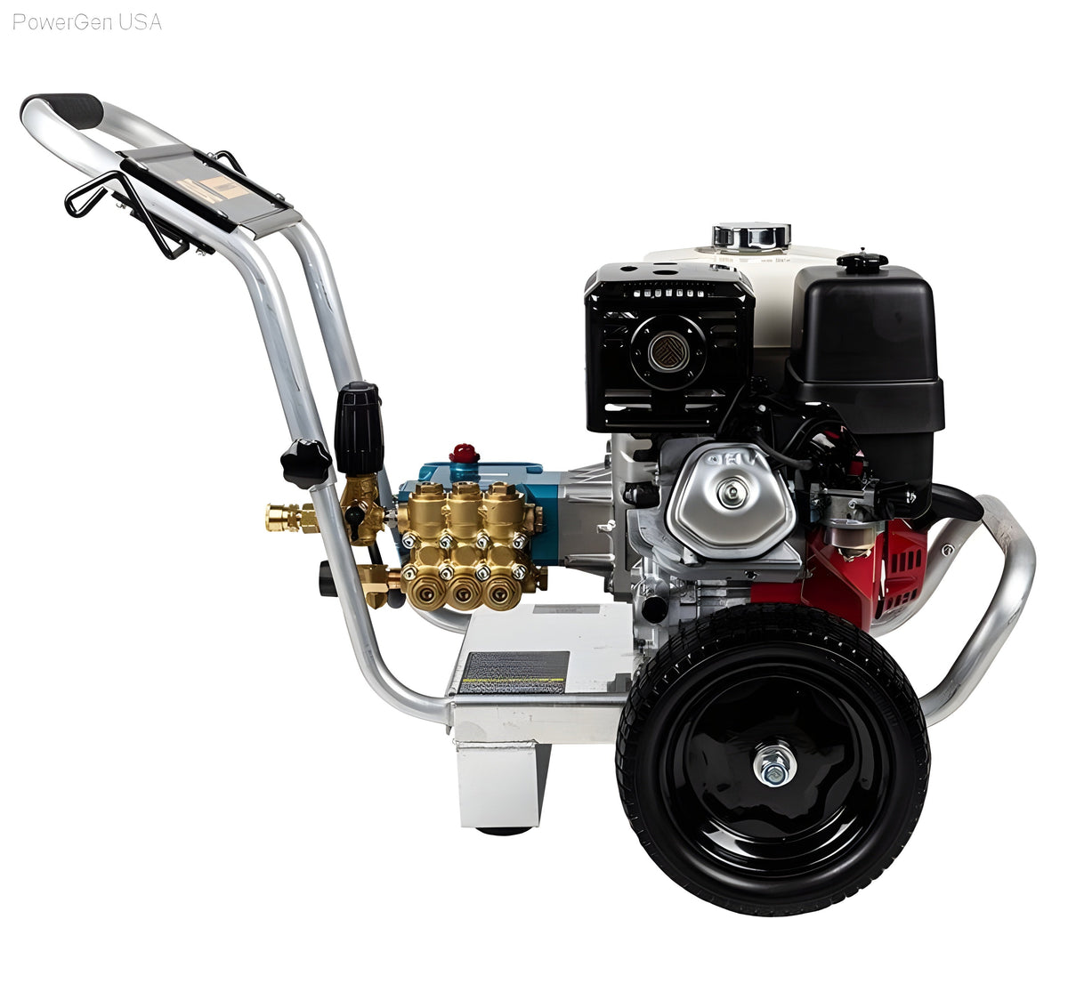BE Power Equipment 4000 PSI 4.0 GPM Gas Pressure Washer with Honda GX390 Engine and Comet Triplex Pump - PowerGen USA - B4013HACS