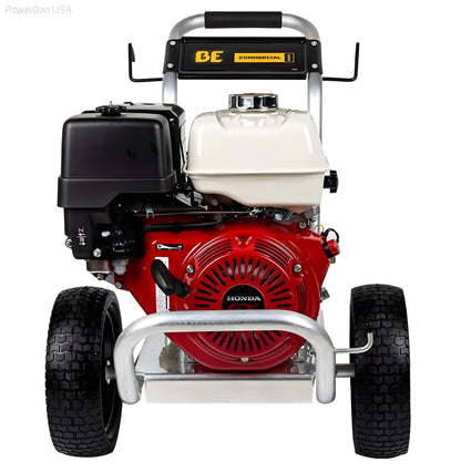 BE Power Equipment 4000 PSI 4.0 GPM Gas Pressure Washer with Honda GX390 Engine and CAT Triplex Pump - PowerGen USA - PE-4013HWPACAT