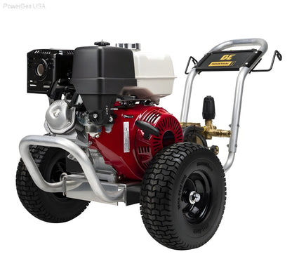 BE Power Equipment 4000 PSI  4.0 GPM Gas Pressure Washer with Honda GX390 Engine and Comet Triplex Pump - PowerGen USA - B4013HABC