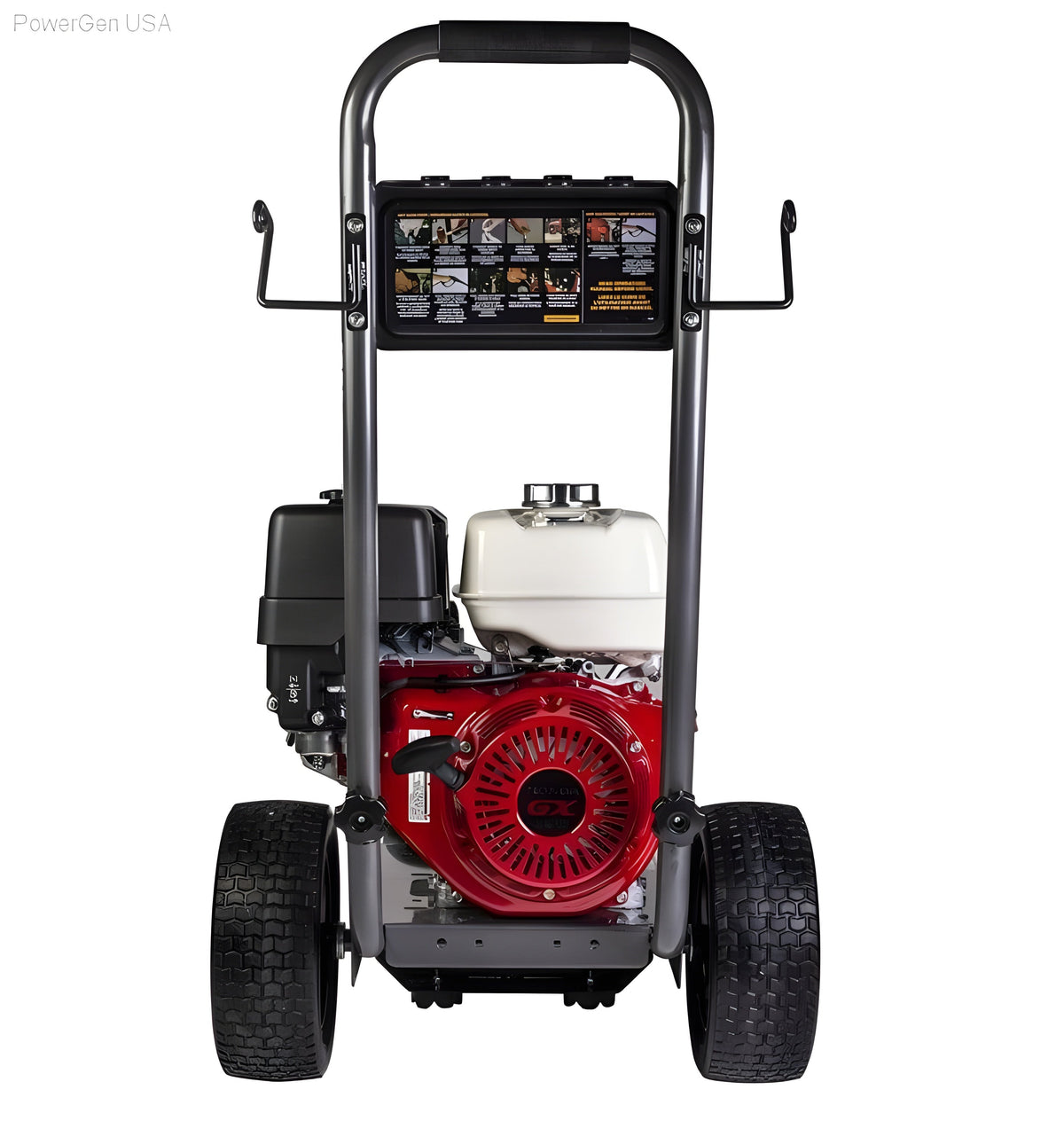 BE Power Equipment 4000 PSI 4.0 GPM Gas Pressure Washer with Honda GX390 Engine and General Triplex Pump - PowerGen USA - B4013HGS