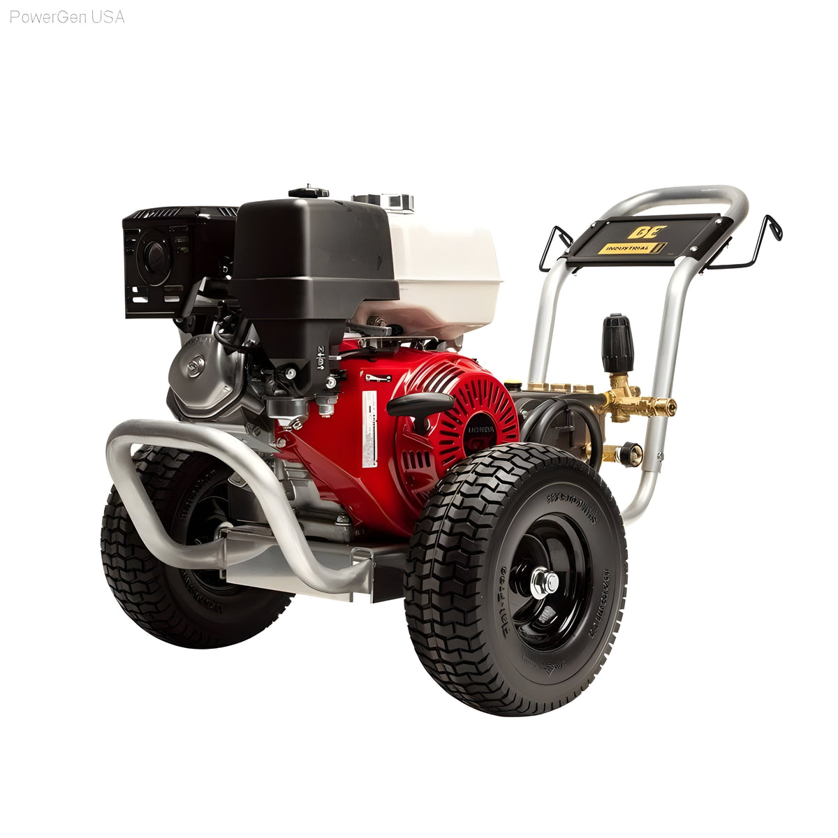 BE Power Equipment 4000 Psi 4.0 GPM Honda GX390 Engine Gas Belt Drive Pressure Washer - PowerGen USA - B4013HABG