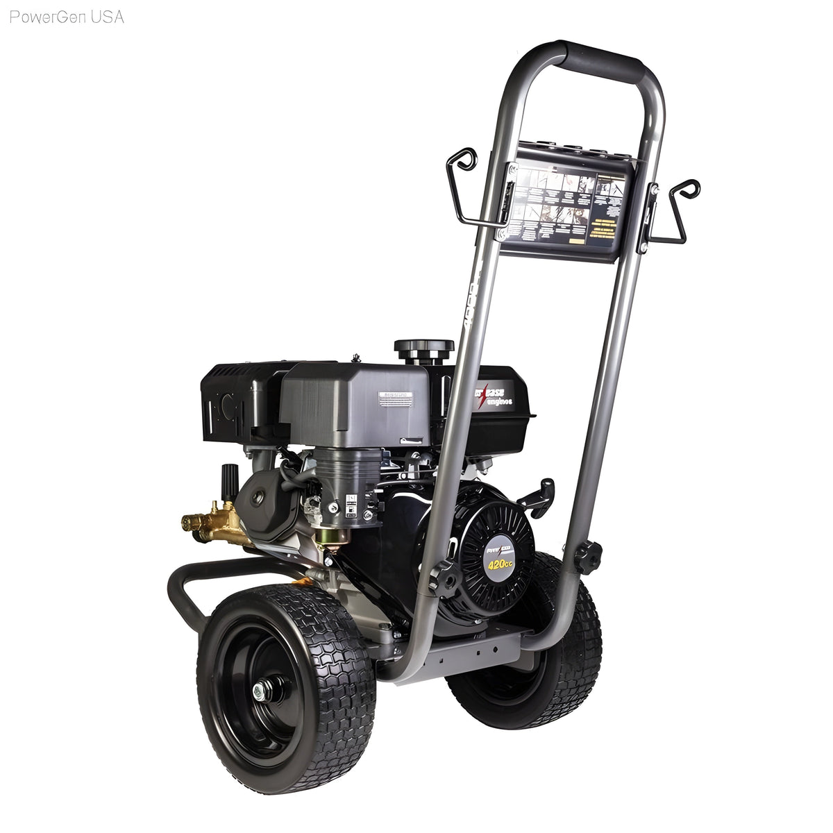 BE Power Equipment 420cc 4000 Psi Pressure Washer - PowerGen USA - B4015RA