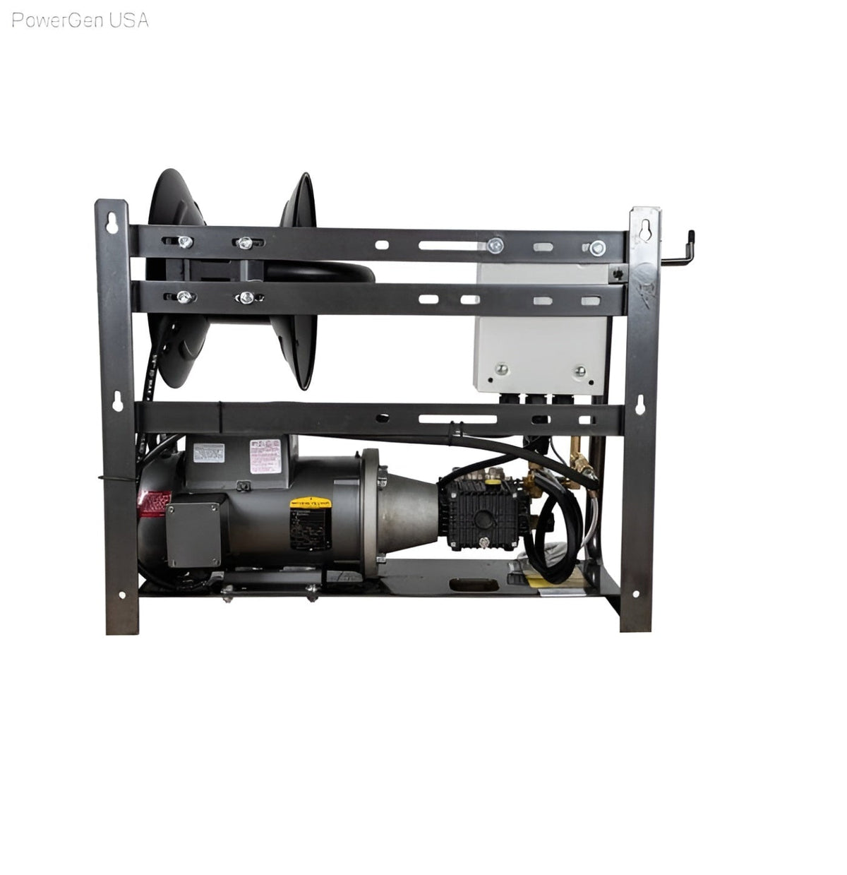 BE Power Equipment 2000 PSI 4.0 GPM Electric Pressure Washer with Baldor Motor and AR Triplex Pump - PowerGen USA - X-2050FW1A