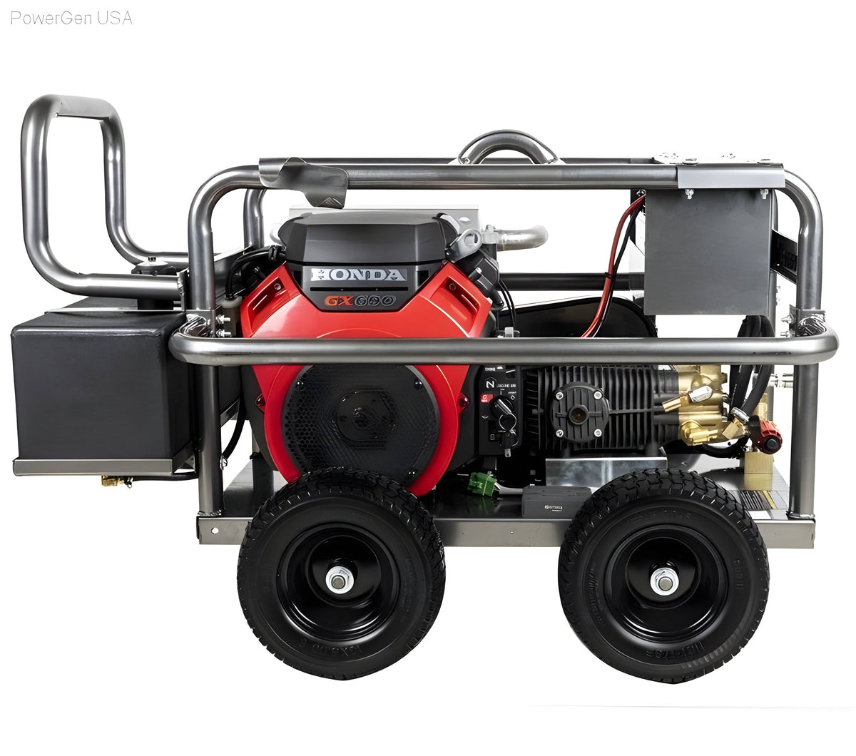 BE Power Equipment 688cc 5000 Psi Pressure Washer PowerGen USA - PE-5024HWEBCOM