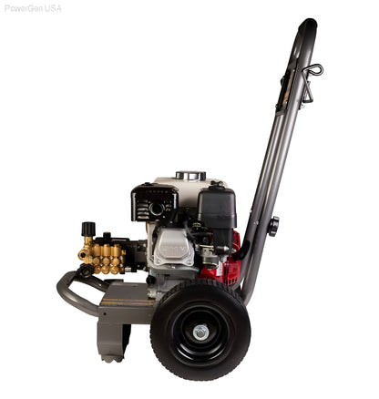 BE Power Equipment Commercial Series 3200 Psi 2.8 GPM 200cc Honda GX200 Engine Gas Pressure Washer - PowerGen USA - B3265HA