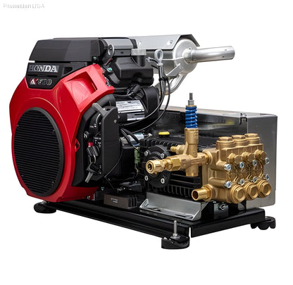 BE Power Equipment Truck Mounted Pressure Washer Honda Engine 3500 Psi 8 gpm - PowerGen USA - B3524HTBG