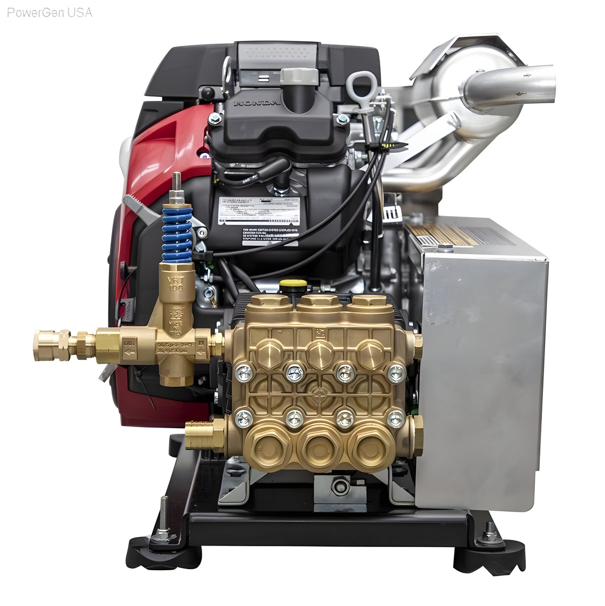 BE Power Equipment Truck Mounted Pressure Washer Honda Engine 3500 Psi 8 gpm - PowerGen USA - B3524HTBG