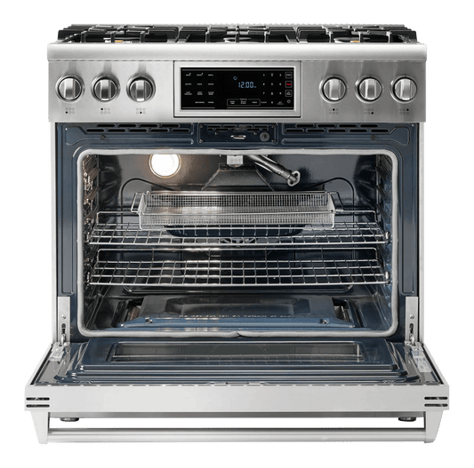 Thor Kitchen 36-Inch Tilt Panel Gas Range - Professional - TRG3601