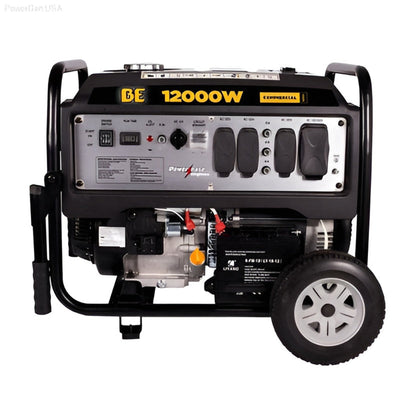 BE Power Equipment 12000 Watt Electric Start Generator - PowerGen USA - BE12000ES