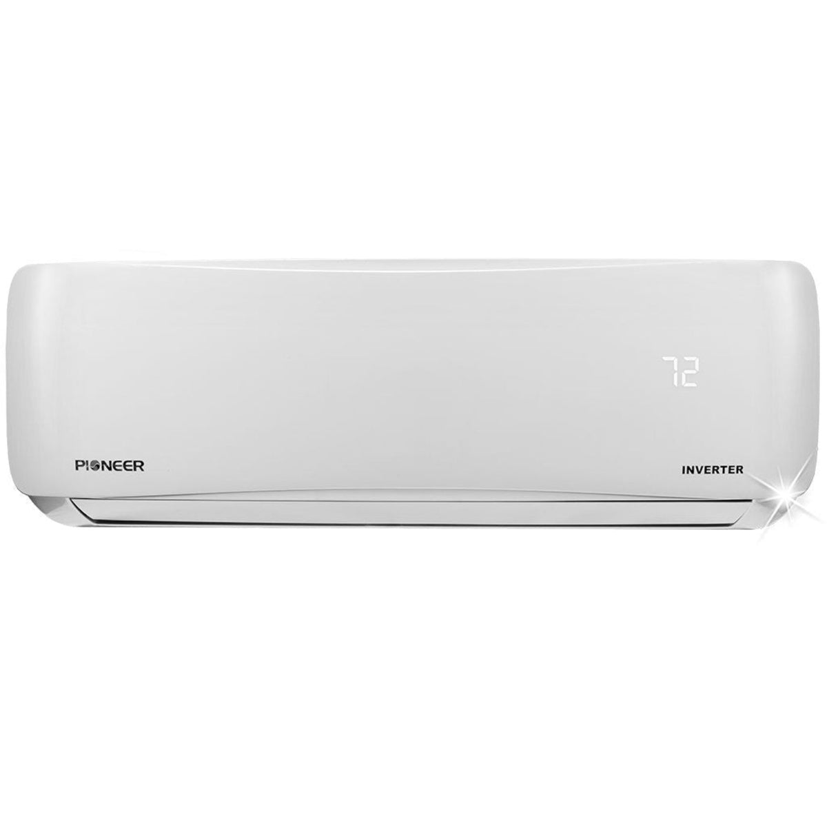 Pioneer 12,000 BTU 21.4 SEER2 Ductless Mini-Split Inverter+ Air Conditioner Heat Pump System Full Set 230V - WYS012GMFI20RL-10
