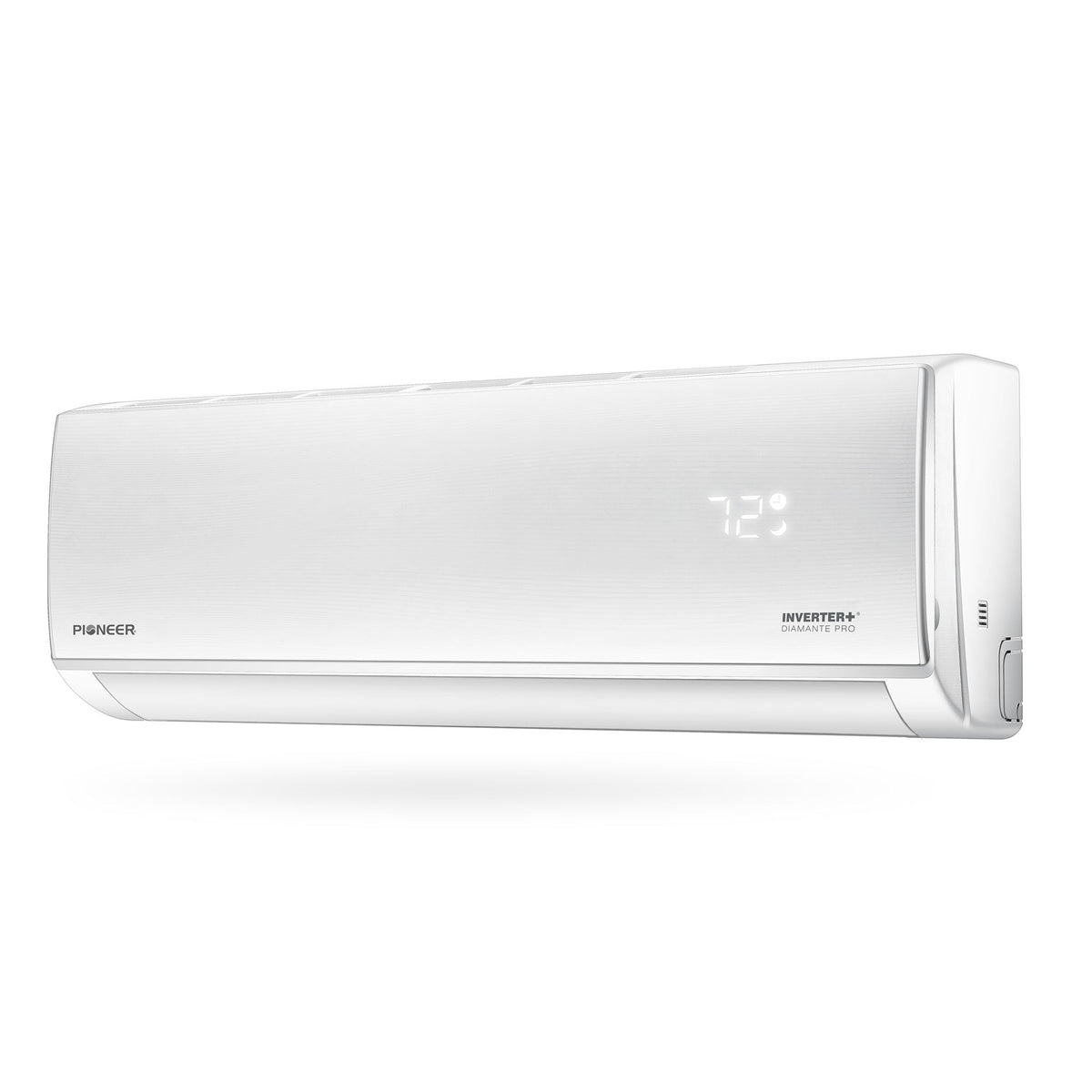 Pioneer Diamante Pro 24,000 BTU 21 SEER2 230V High-Wall Ductless Mini-Split Air Conditioner Inverter Heat Pump with 16 Ft. Kit - WYT024GLSI20RL