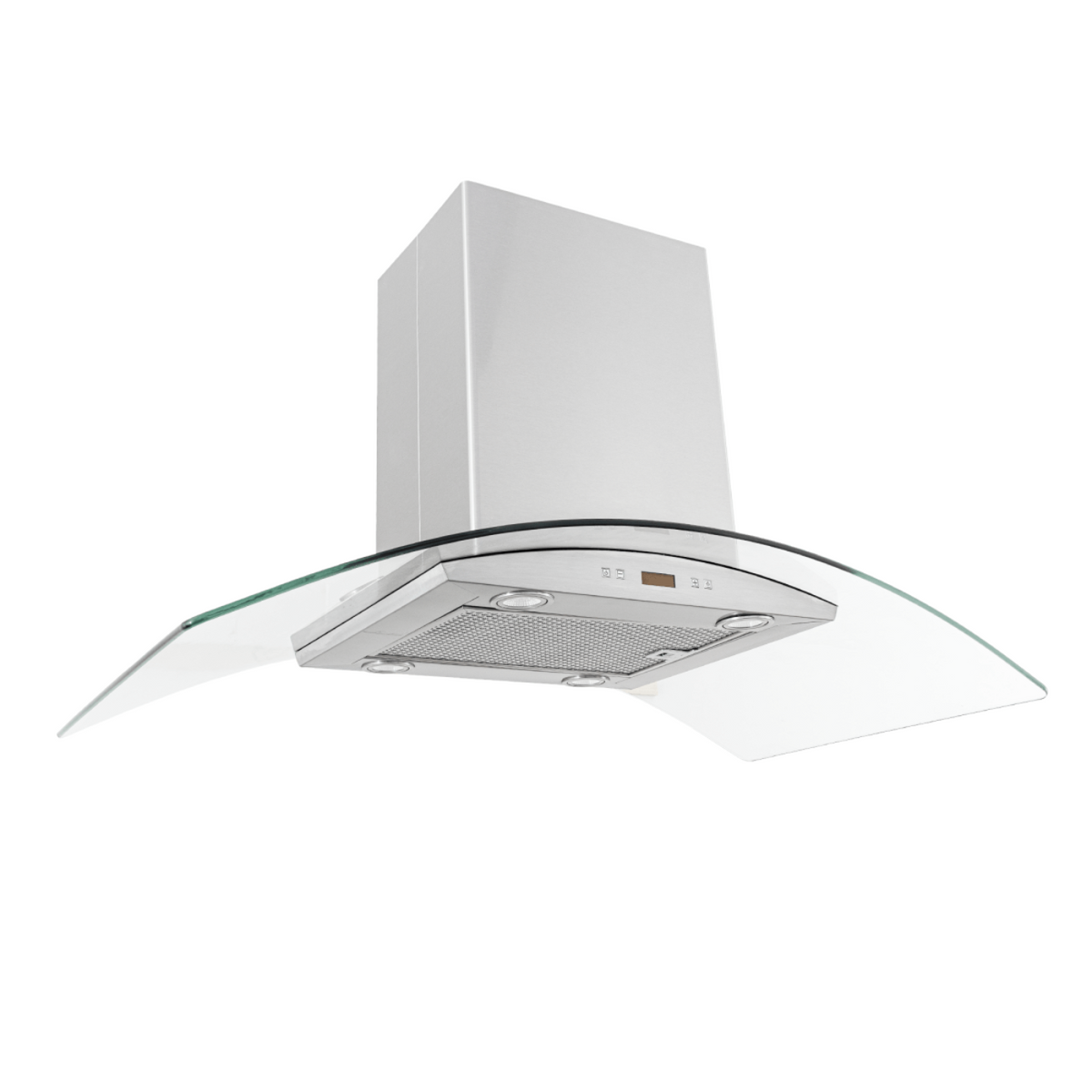 Proline PLFI 544 - Ducted Island Range Hood, 600 CFM | Stainless Steel Finish - PLFI 544.30
