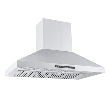 Proline PROSI - Ducted Island Range Hood, 900/1800 CFM | Stainless Steel Finish - ProSI.30
