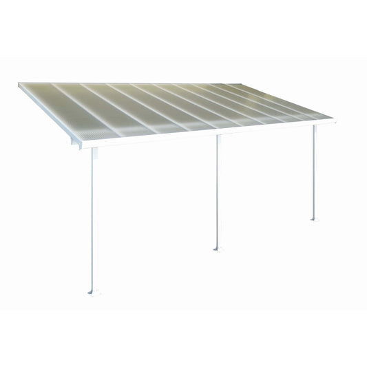 Palram Canopia | 10 ft Wide Feria Patio Cover White - HG9310
