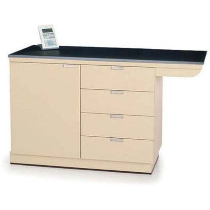 PETLIFT Veterinary Exam Table with Animal Scale and Storage | Extended Top Table - 44 x 22 - PL-TEC-400-42SC-RH