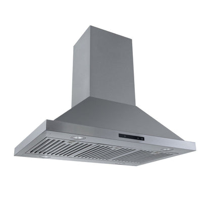 Proline 520 Island Range Hood - 550 CFM | Stainless Steel | Quiet Dual Blowers | Elite Dream Home - PLSI 520.36