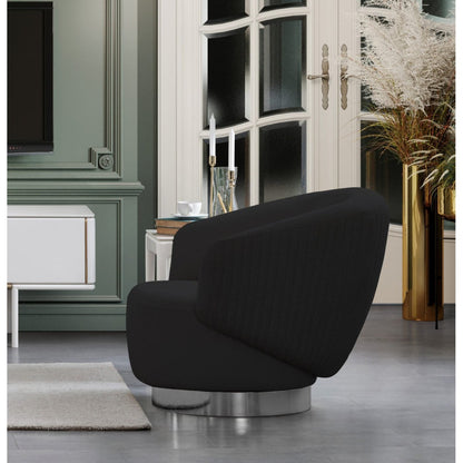 Whiteline Modern Living Erzin Swivel Accent Chair - CH1758F