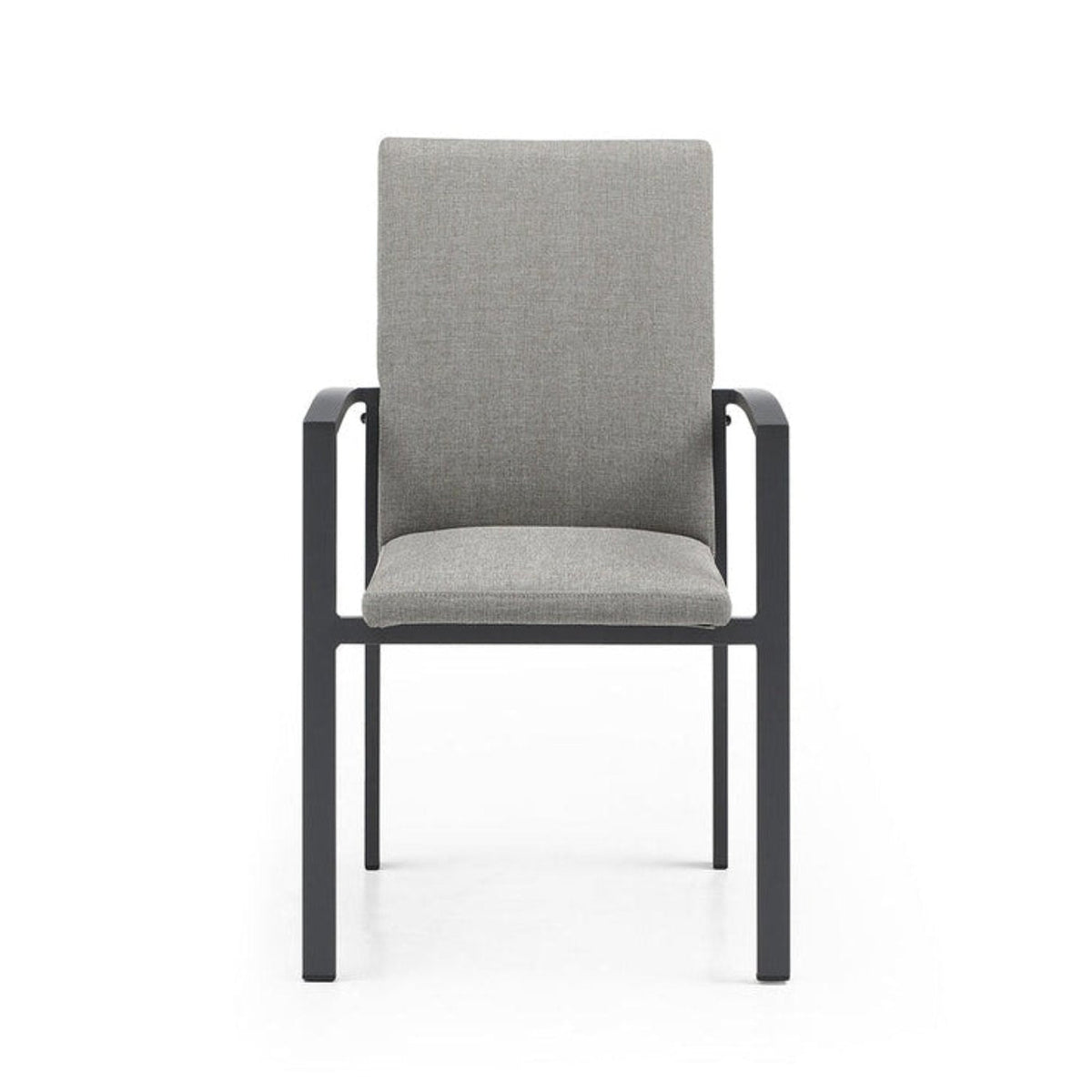Whiteline Modern Living Doris Outdoor Dining Armchair - DAC1836-GRY