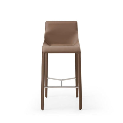 Whiteline Modern Living Emory Barstool - BS1881P-GRY