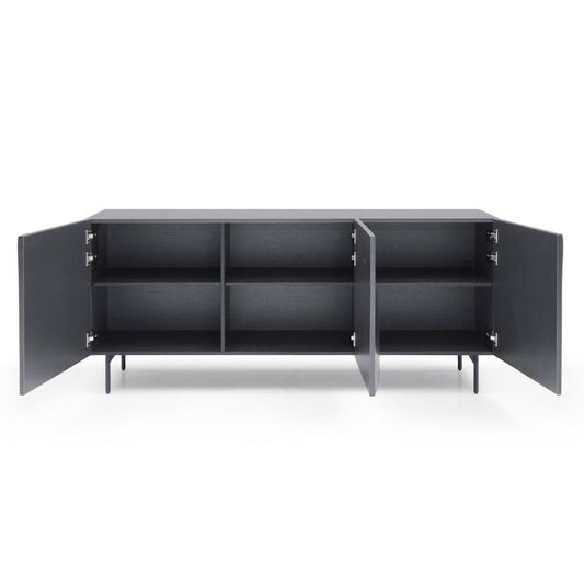 Whiteline Modern Living Kaya Buffet - SB1843-DGRY